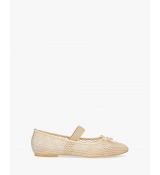 Sieťované baleríny. Béžové. 35 23,0